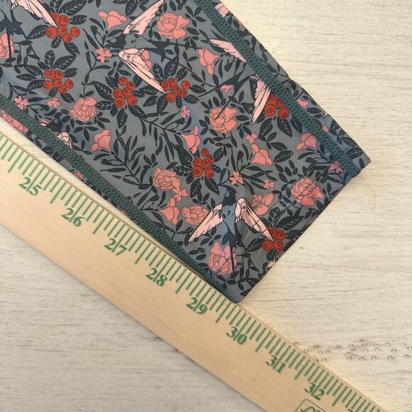 Kari Traa Women's Fryd Baselayer Bottoms Thermal Pants Murk Pattern Large - Picture 10 of 10